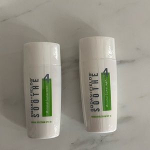 Rodan + Fields Soothe sensitive skin daily mineral sunscreen (2 NWT exp. 2018)